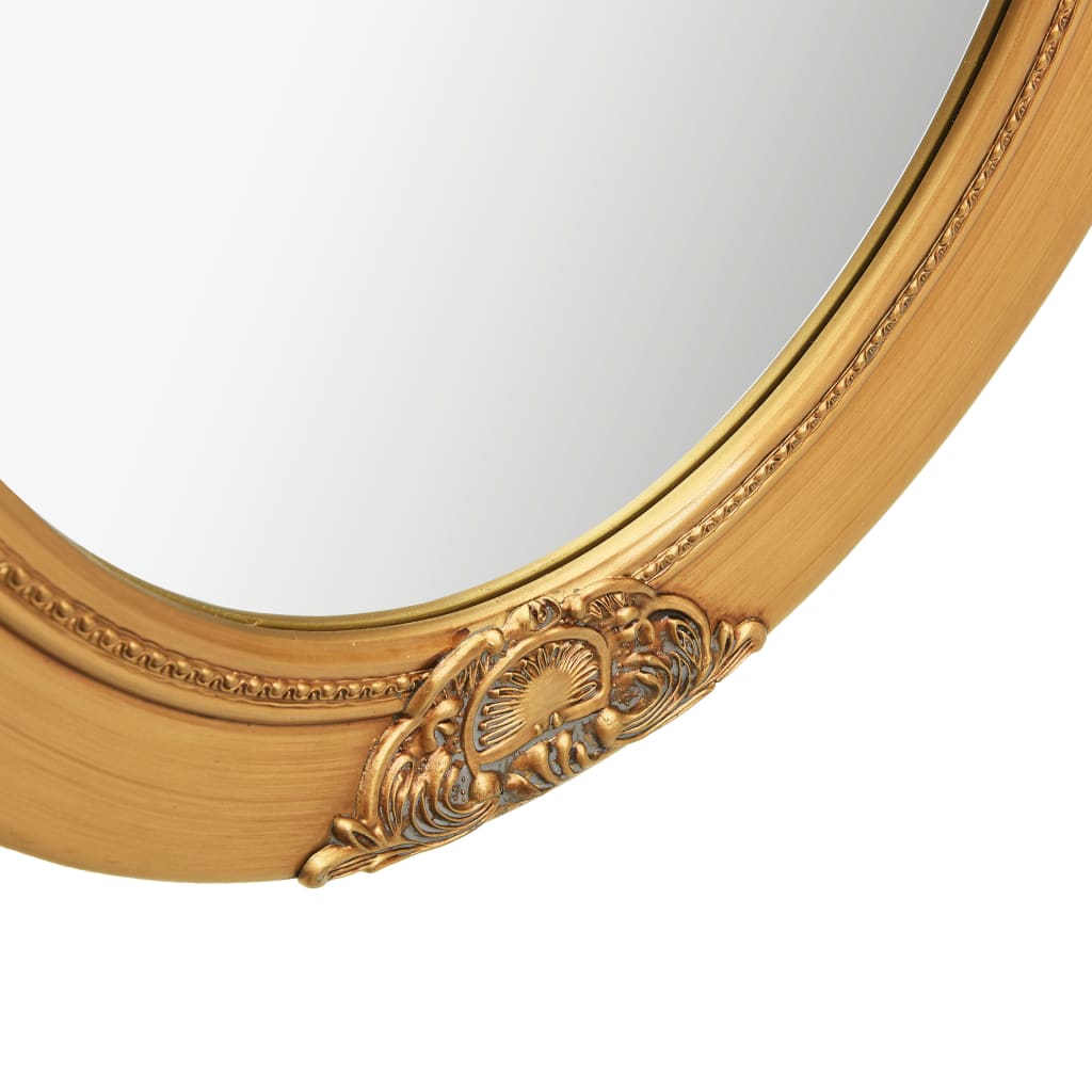 Sieninis veidrodis, auksinis, 50x60cm, barokinio stiliaus