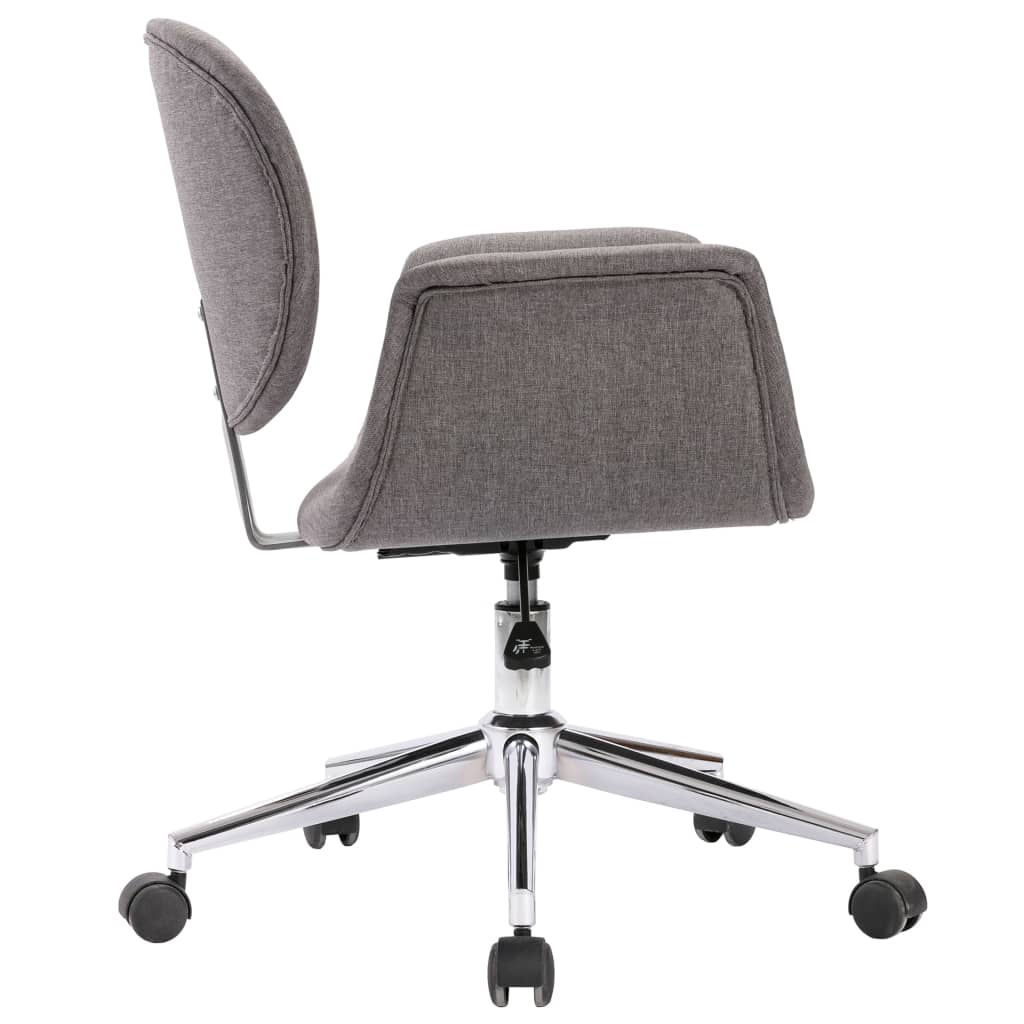 Pasukama biuro kėdė, pilkos spalvos, audinys (287395)