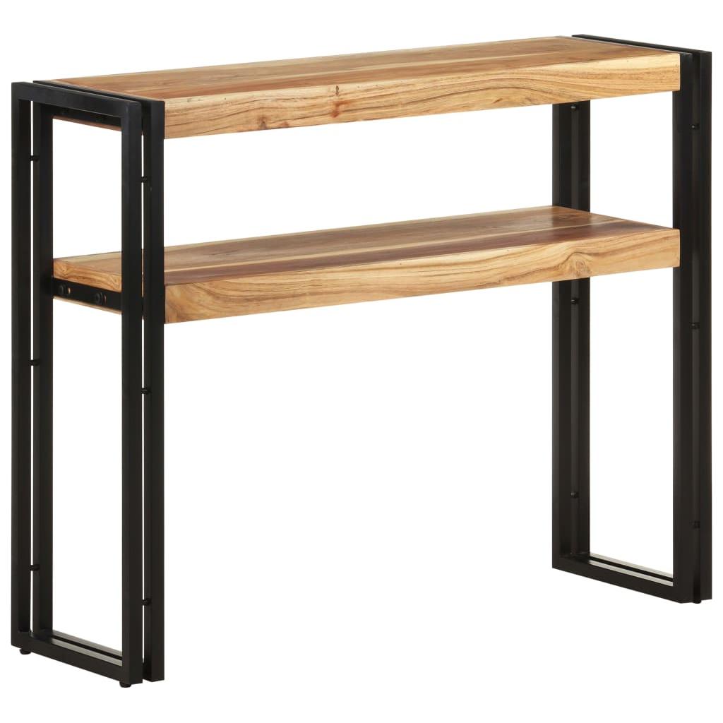 Konsolinis staliukas, 90x30x75cm, akacijos medienos masyvas