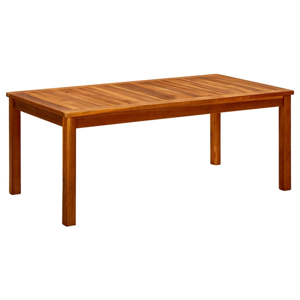 Sodo kavos staliukas, 110x60x45cm, akacijos medienos masyvas