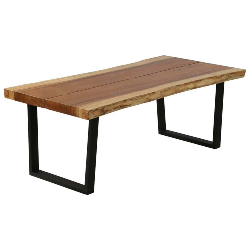 Kavos staliukas, 102x54x41cm, skėtaro medienos masyvas