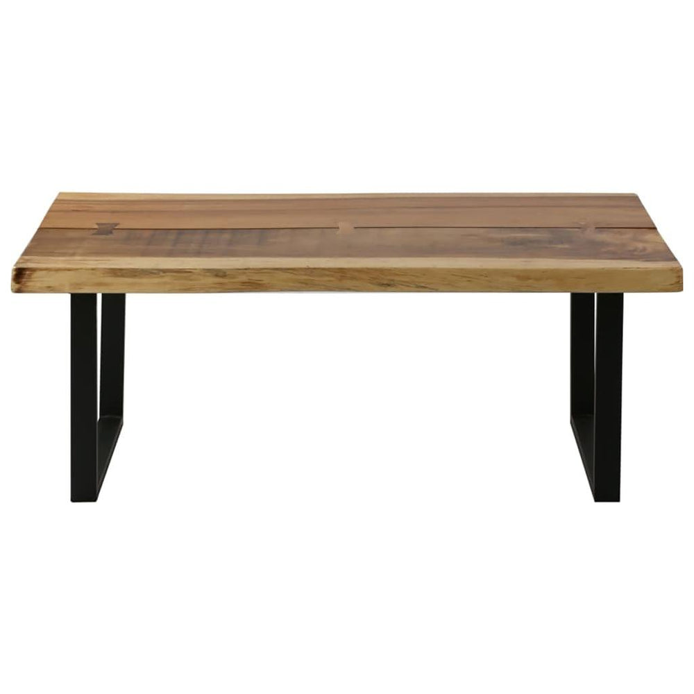 Kavos staliukas, 102x54x41cm, skėtaro medienos masyvas