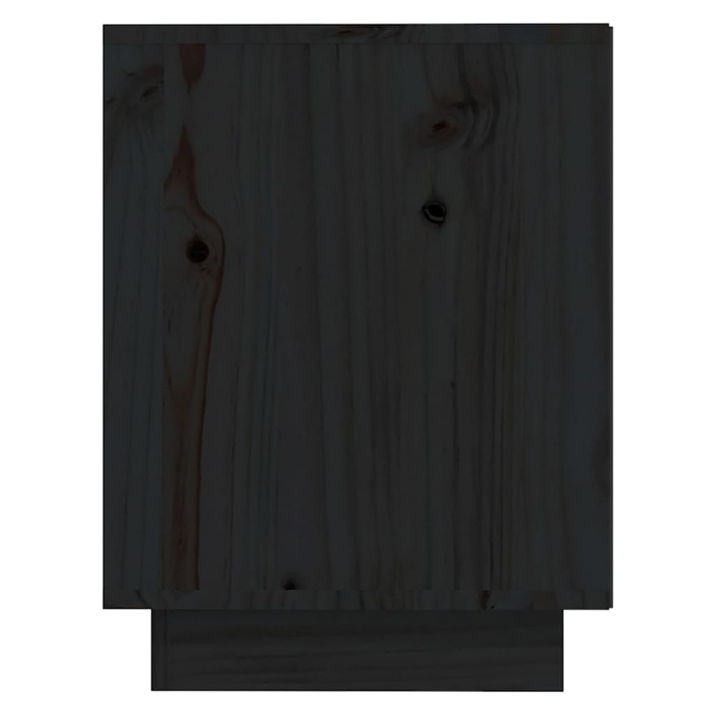 Spintelė batams, juoda, 110x34x45cm, pušies medienos masyvas