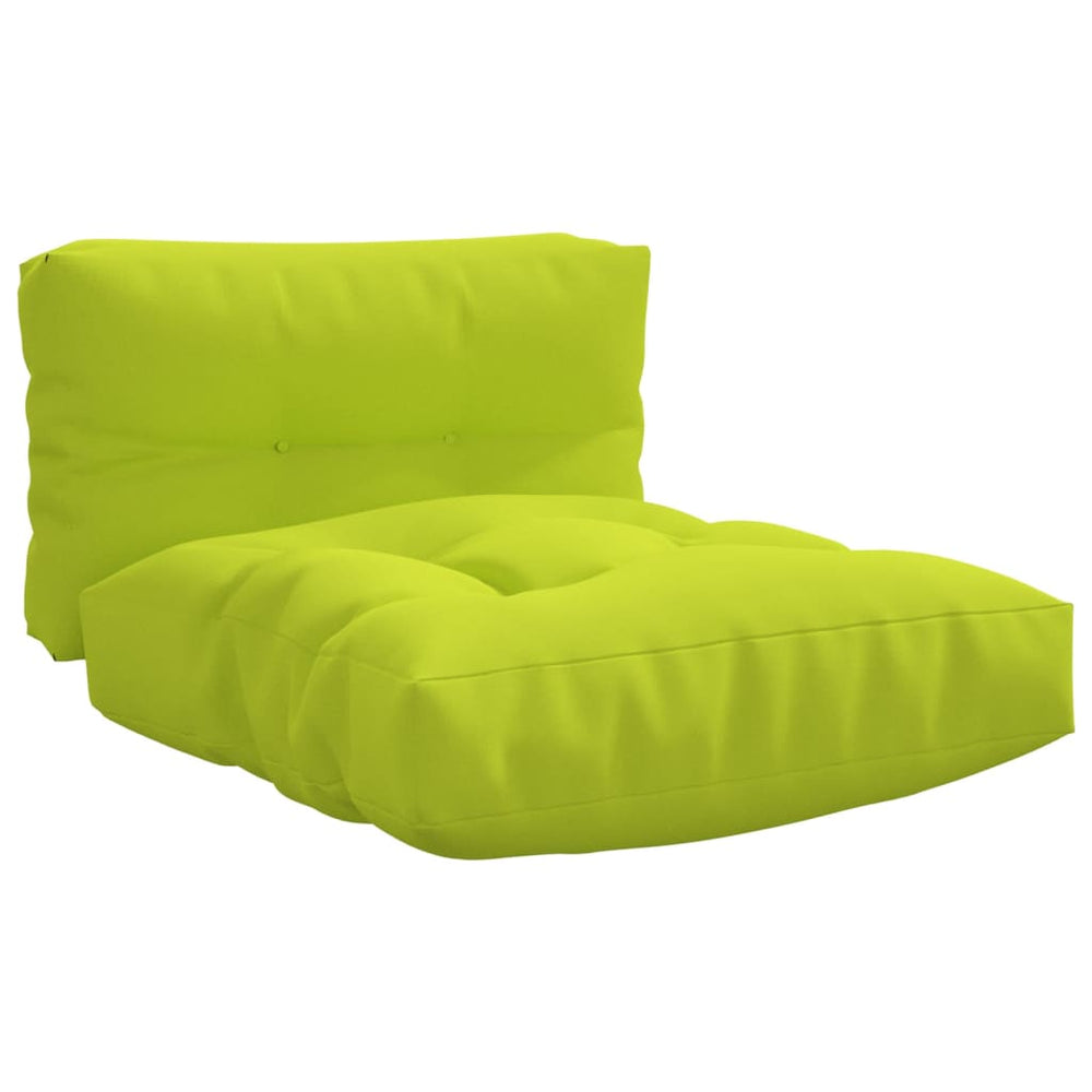 Pagalvėlės sofai iš palečių, 2vnt., šviesiai žalios, audinys
