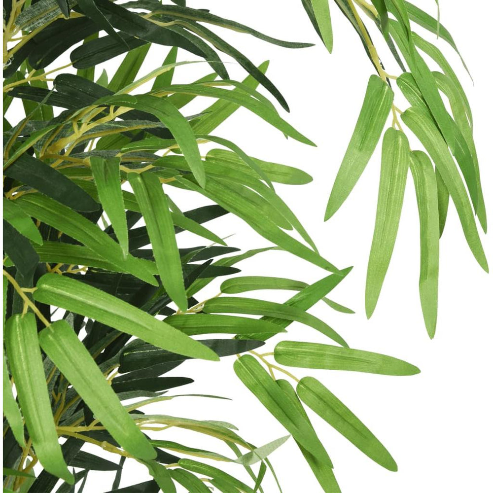 Dirbtinis bambukas, žalios spalvos, 80cm, 500 lapai