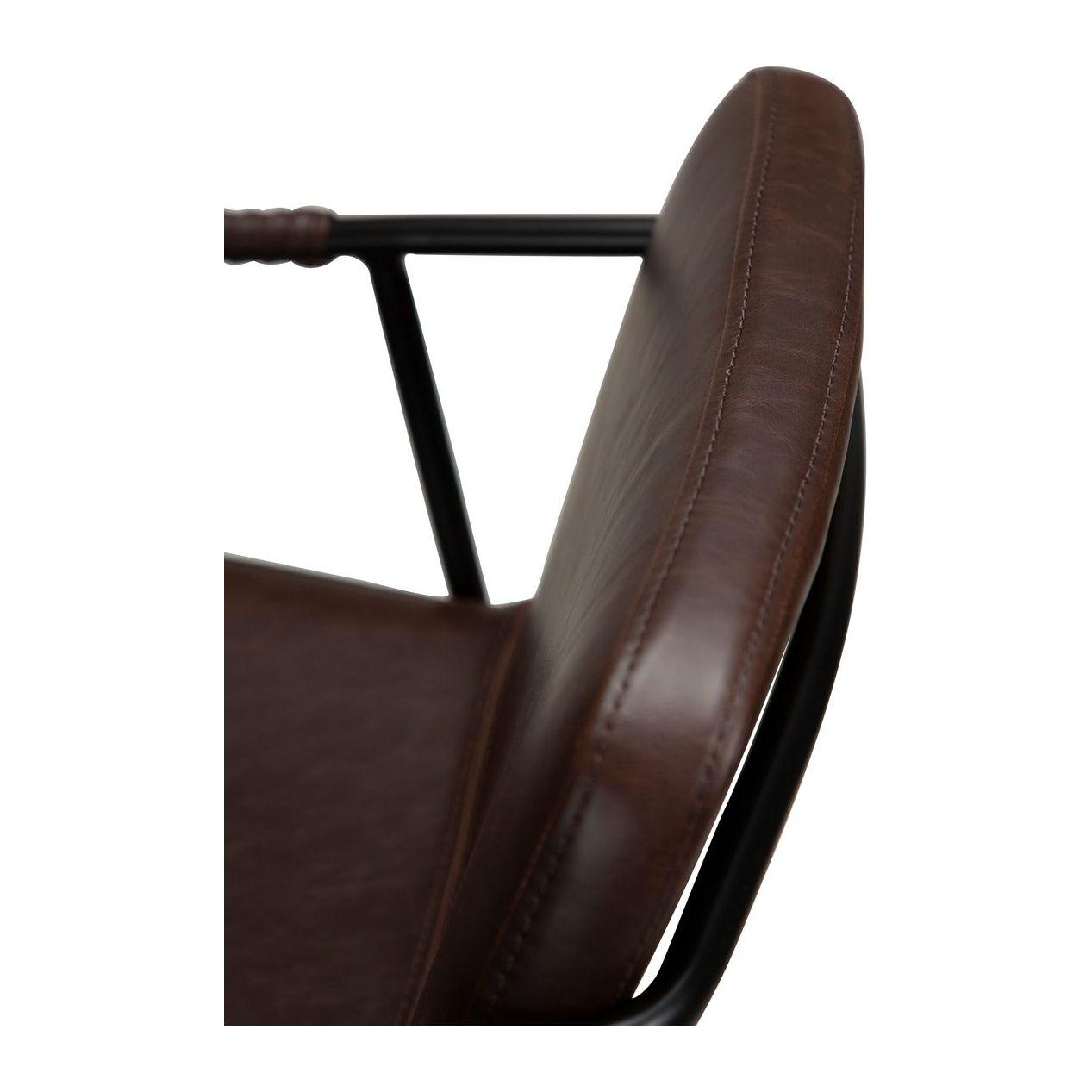 BOTO baro kėdė, tamsiai ruda spalva