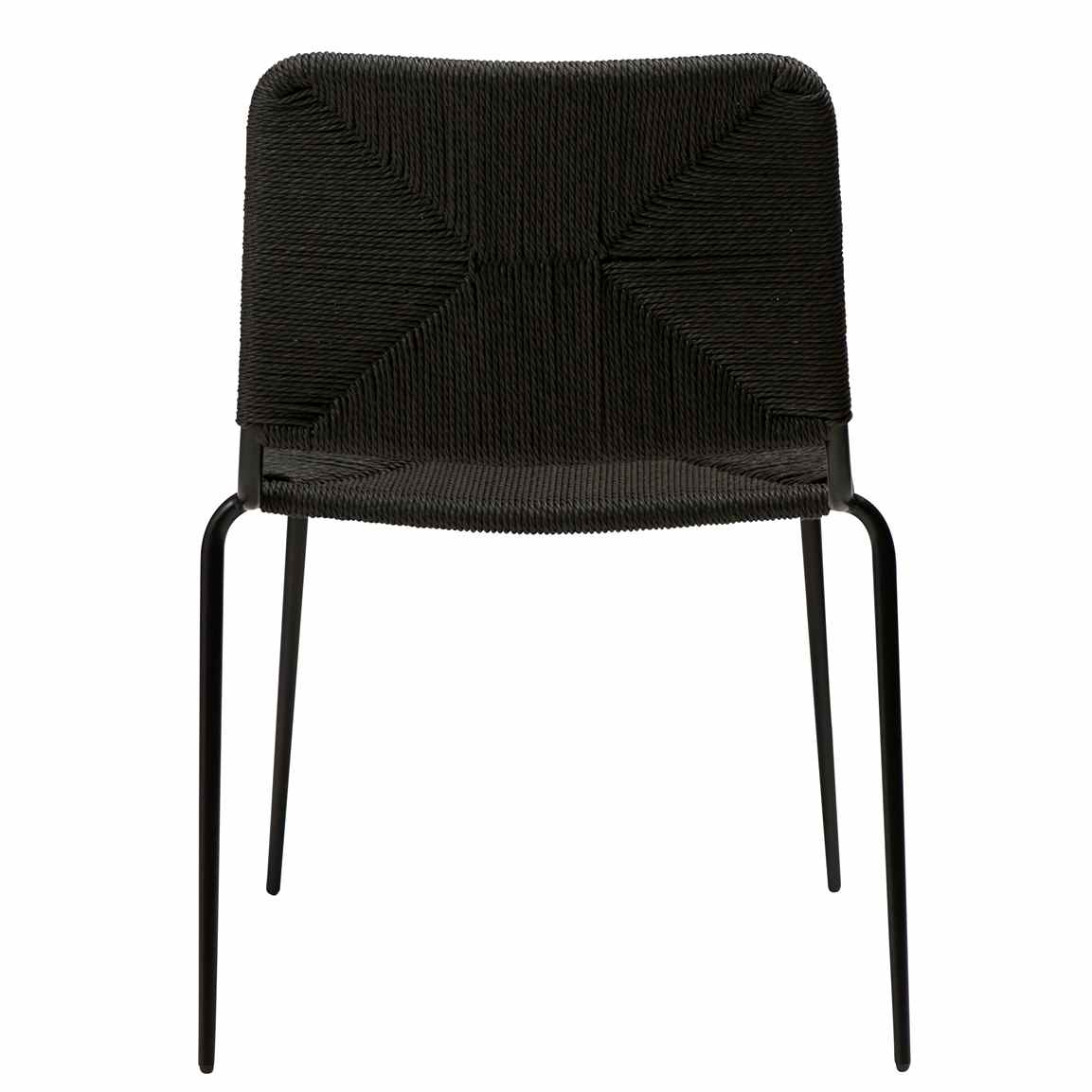 STILETTO kėdė, juoda spalva