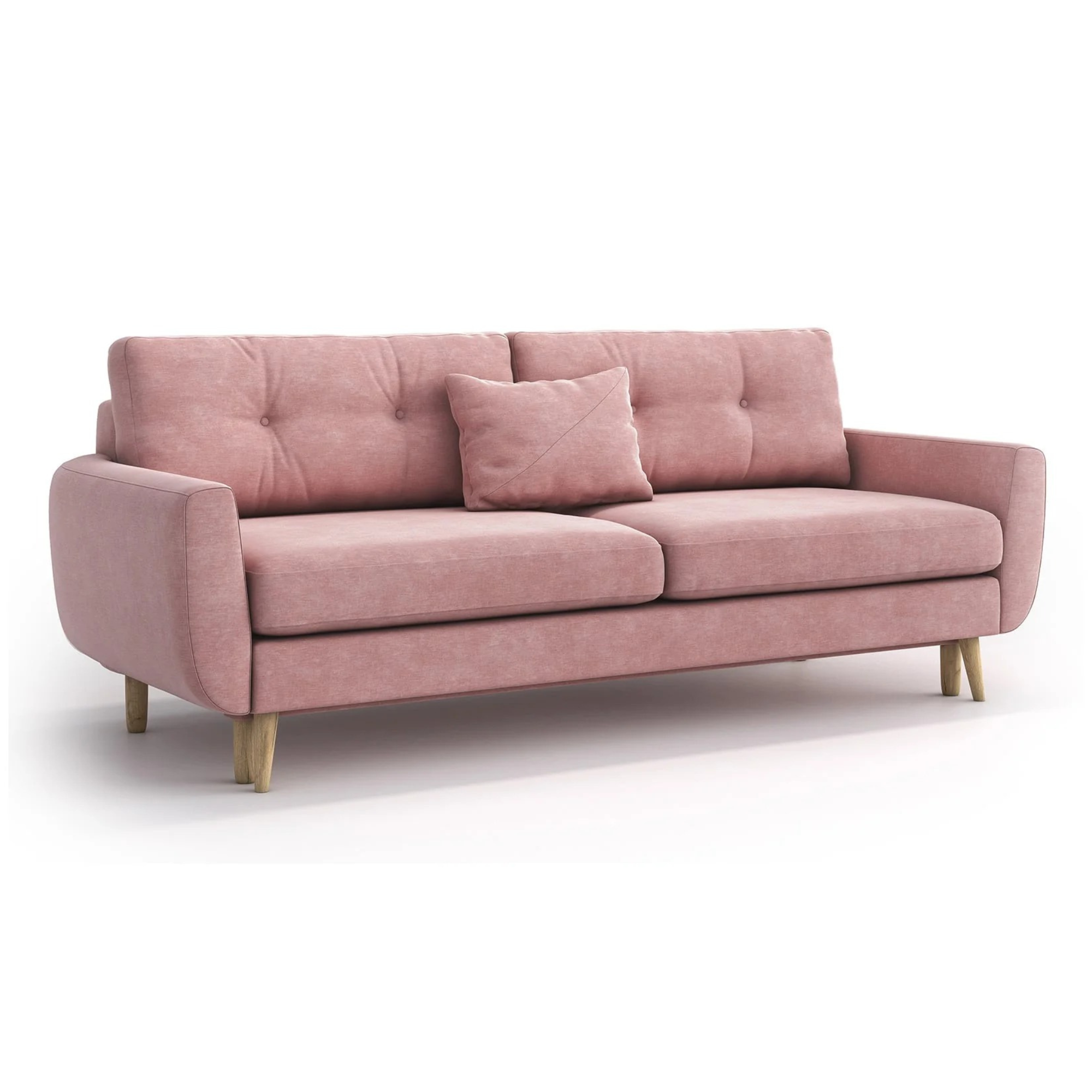Sofa-lova HAILEY, Dusty Pink šenilis