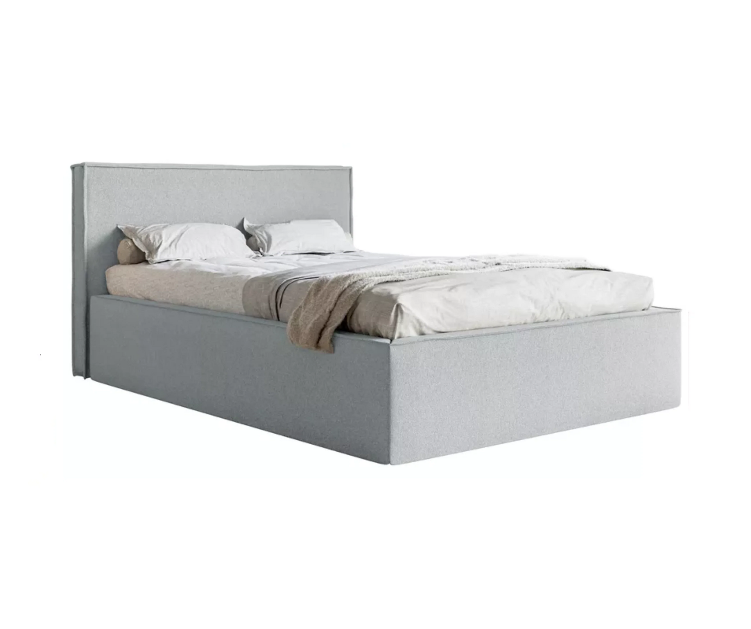 Miegamojo lova LUCERA SICURO, pilka spalva