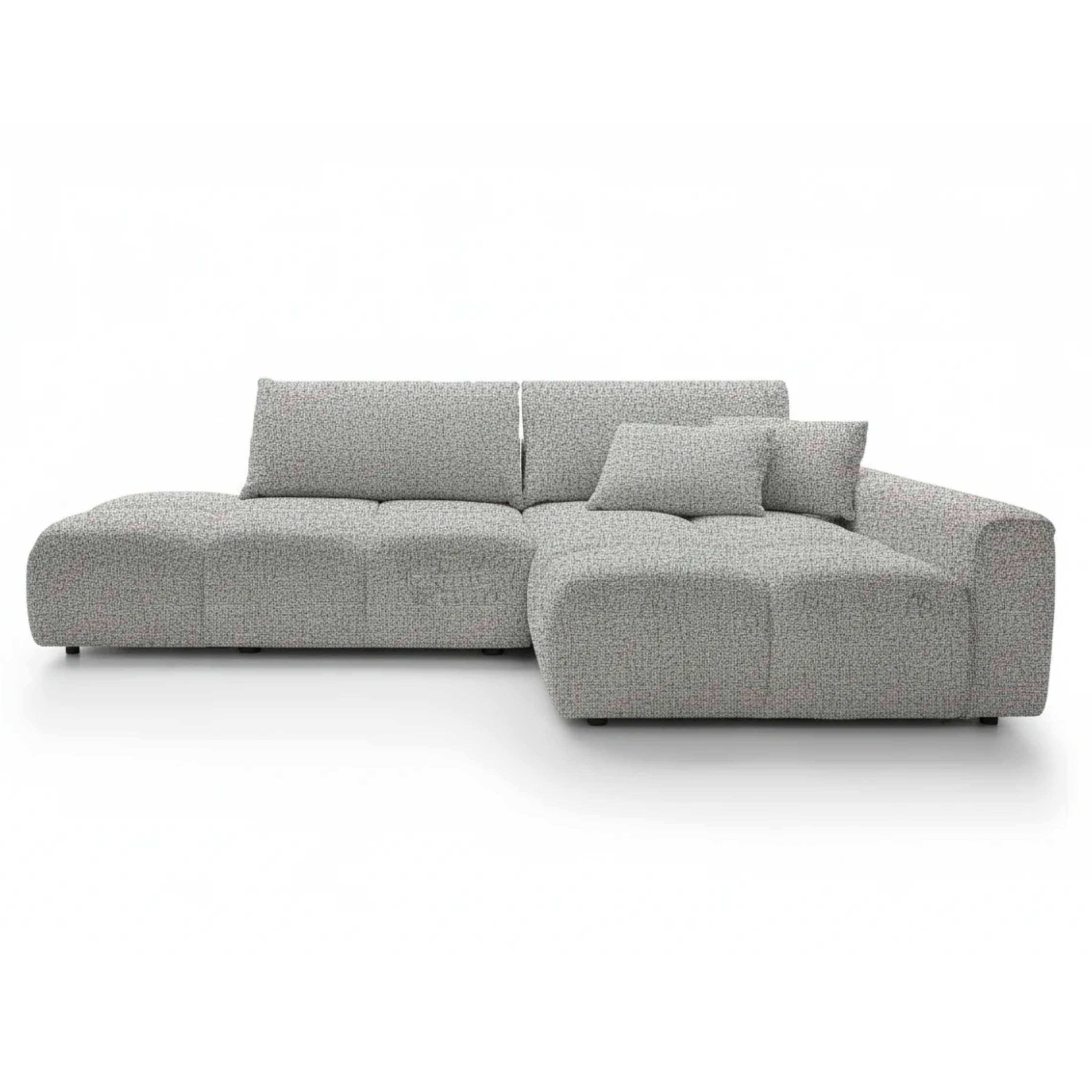 Kampinė sofa-lova BALIS, tamsiai pilka