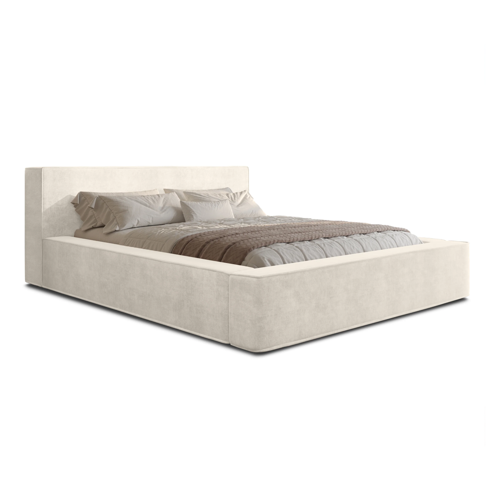 Lova BERNAND, šviesiai kreminis veliūras