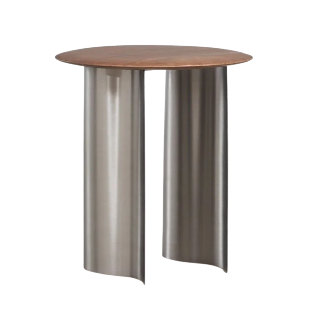 Pagalbinis staliukas VERAURA Ø45 cm, mango medis