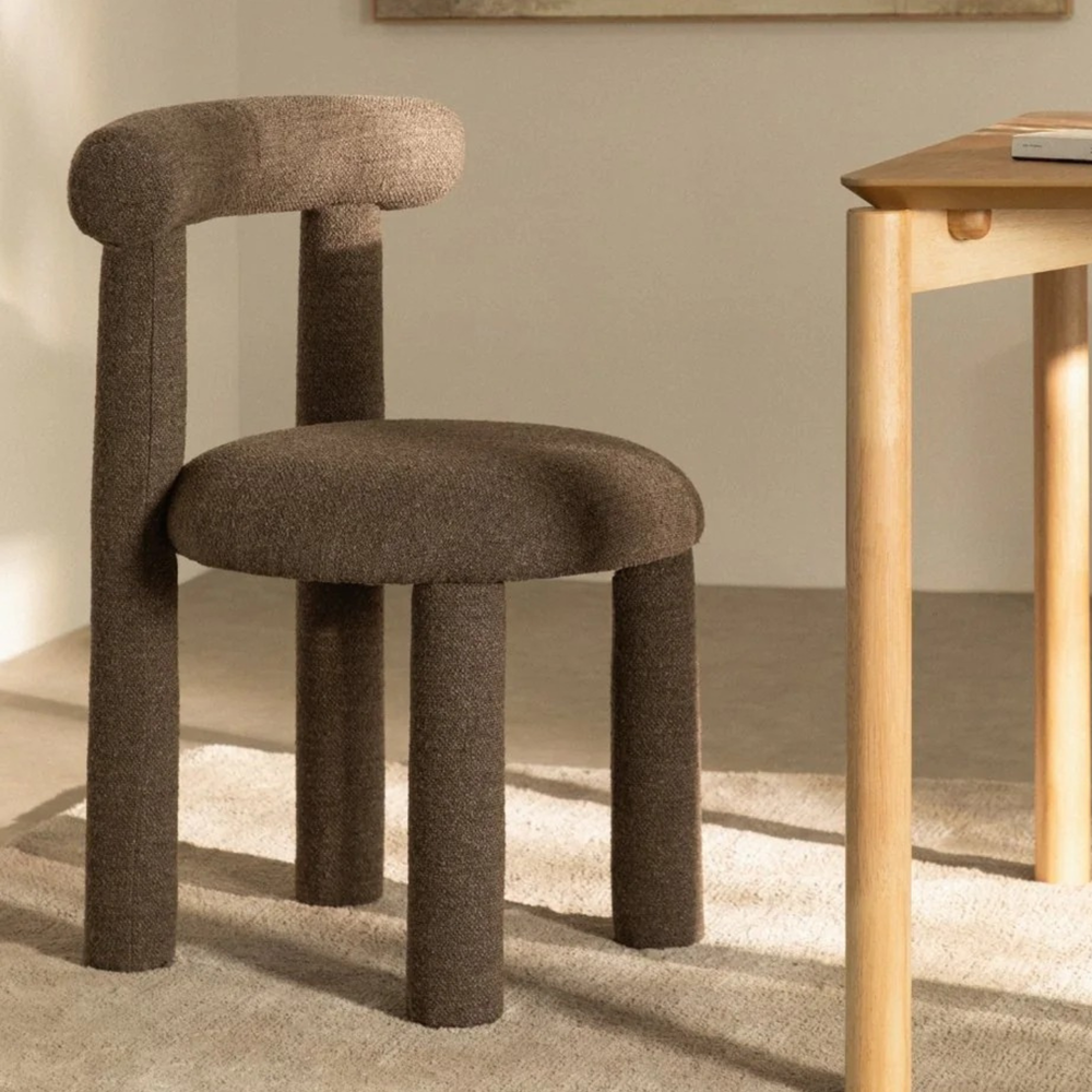 Valgomojo kėdė NOVOORO, bouclé