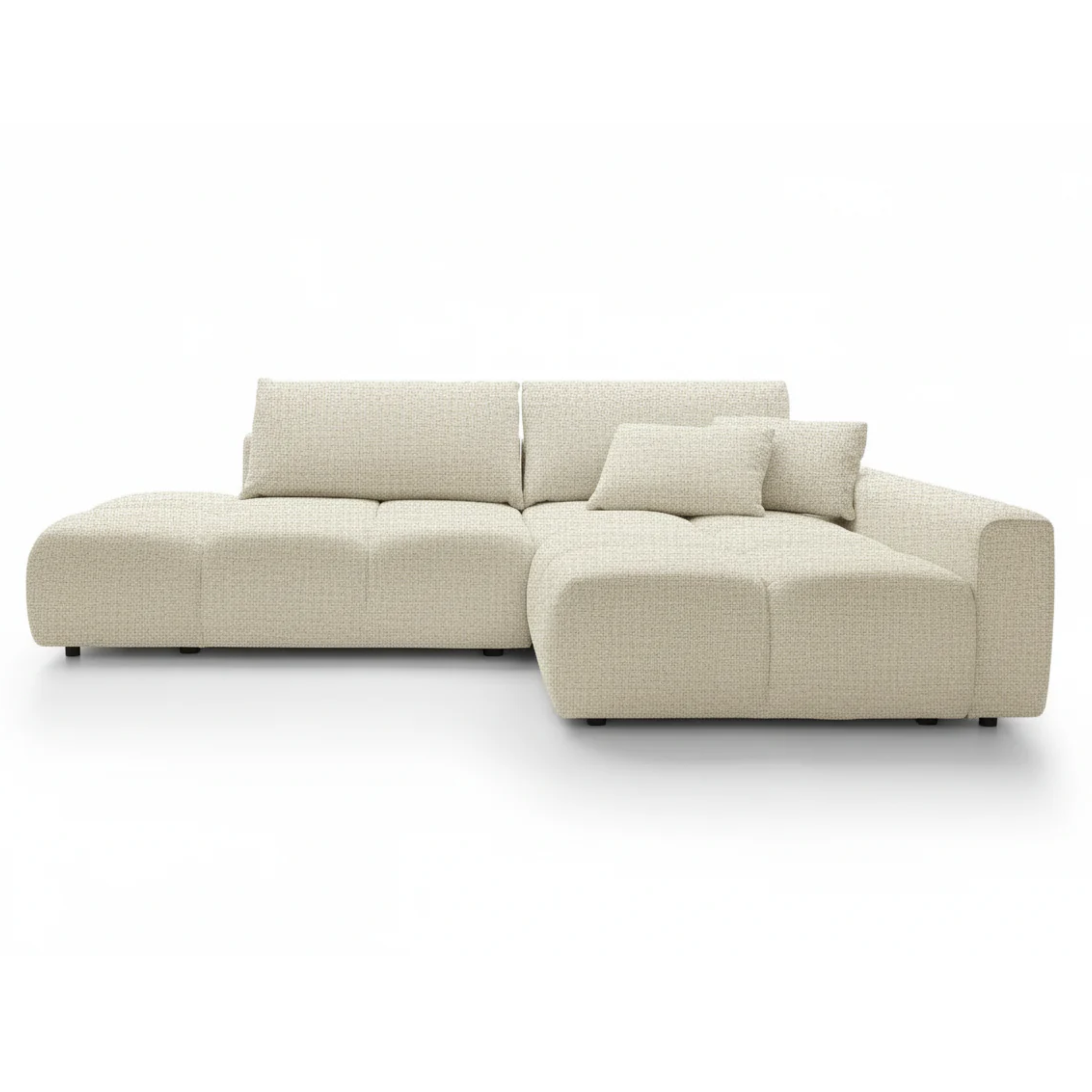 Kampinė sofa-lova BALIS, smėlinė