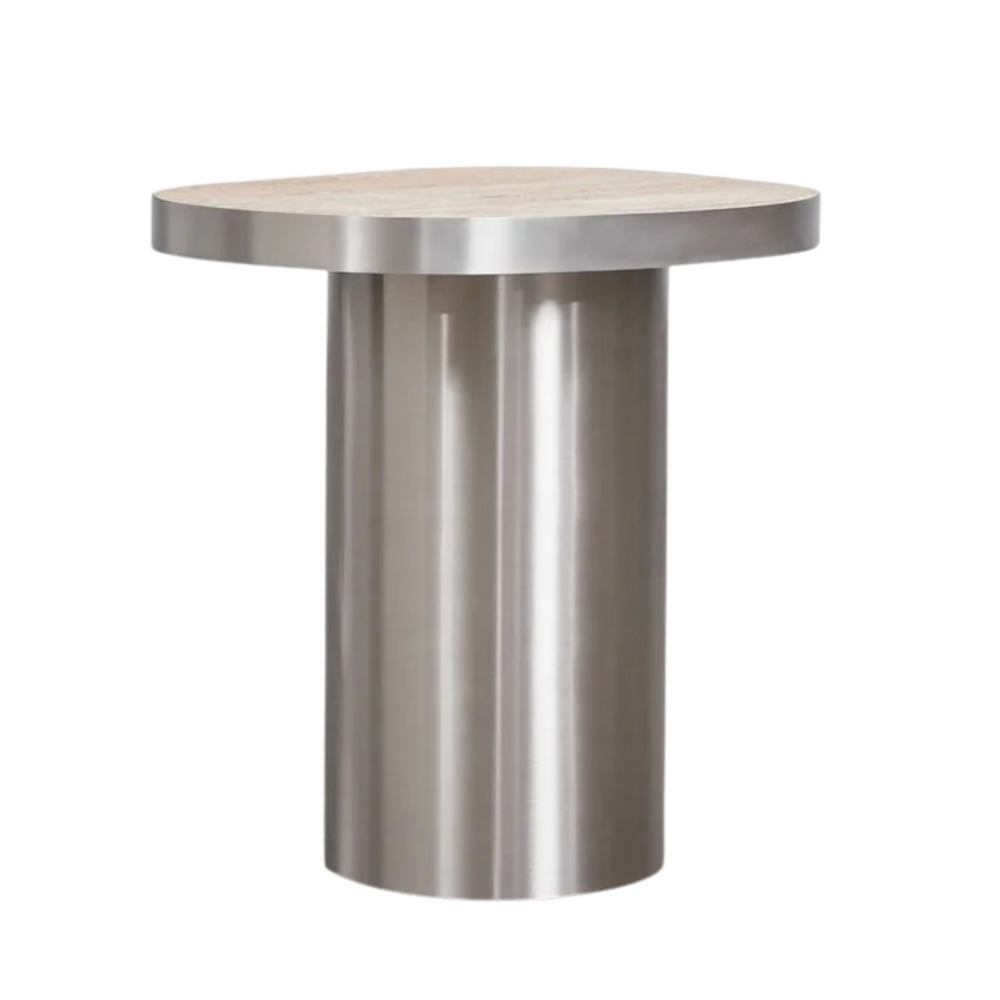 Pagalbinis staliukas CALEARA, travertinas