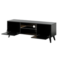 TV staliukas SAVONI, juodas, 140 cm