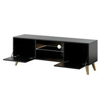 TV staliukas SAVONI, juodas, 140 cm