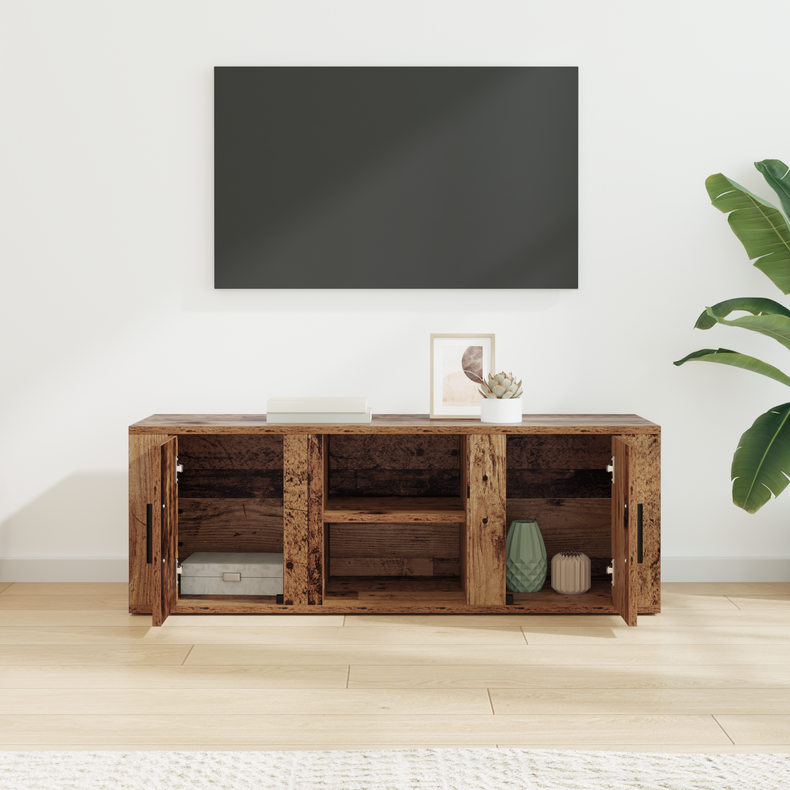 Televizoriaus spintelė Senovinis medis 100 x 31,5 x 35 cm