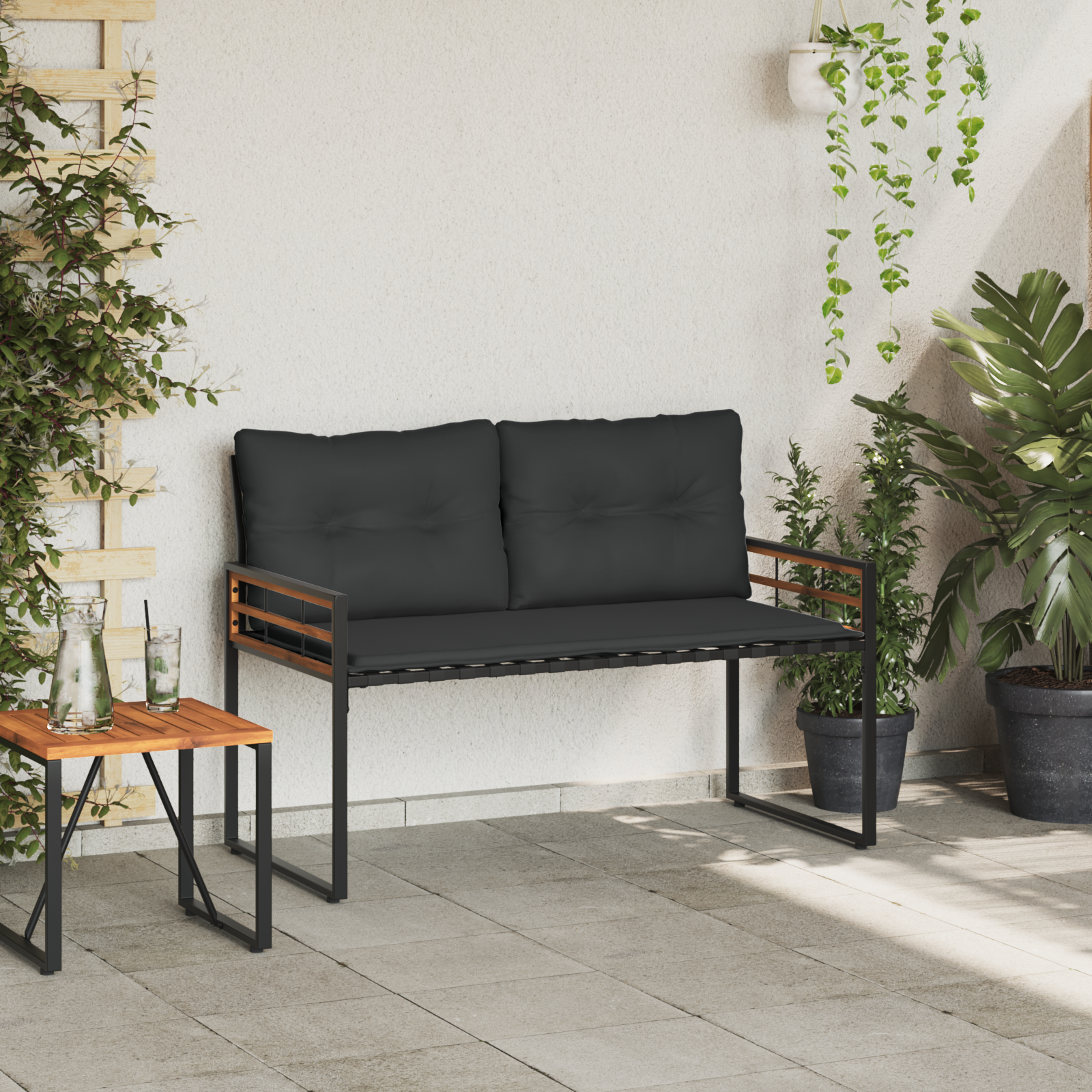 Koka sols uzglabāšanai Pelēkbrūns 114 x 55 x 77 cm