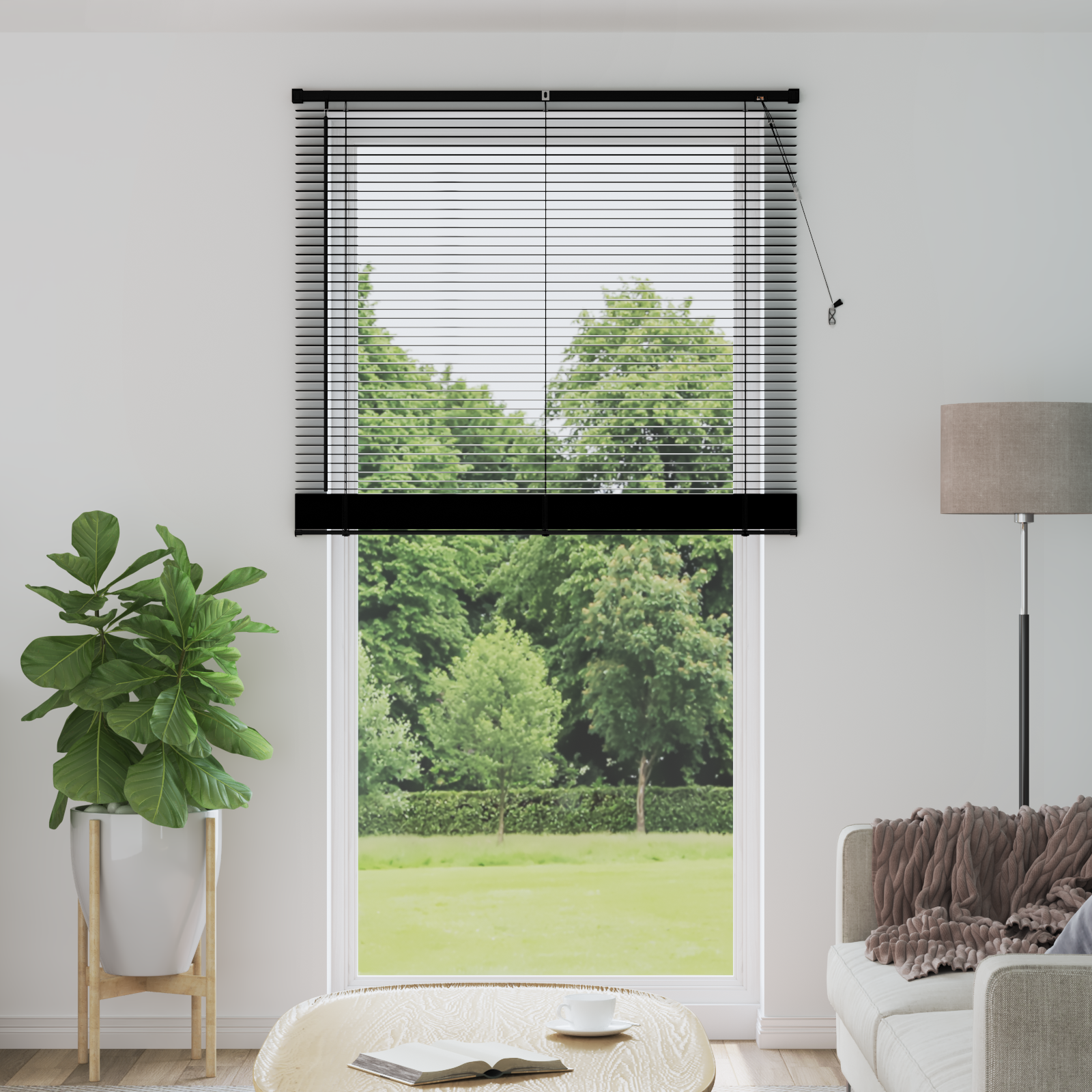 Venecijos žaliuzės Reguliuojamas Juoda 213 x 110 cm PVC