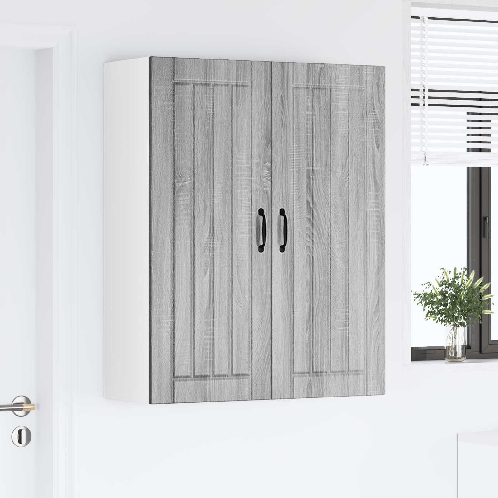 Virtuvės spintelė Pilkas Sonoma 80 x 31 x 100 cm