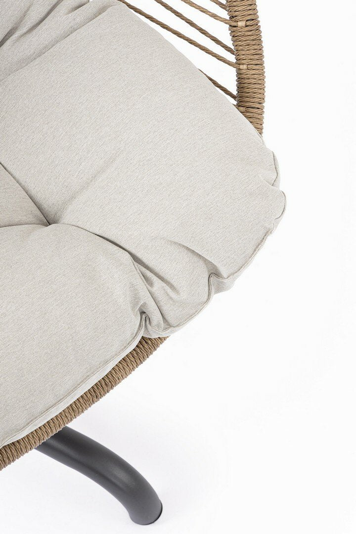 Swivel armchair PALAWAN, anthracite