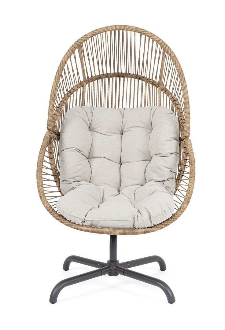 Swivel armchair PALAWAN, anthracite