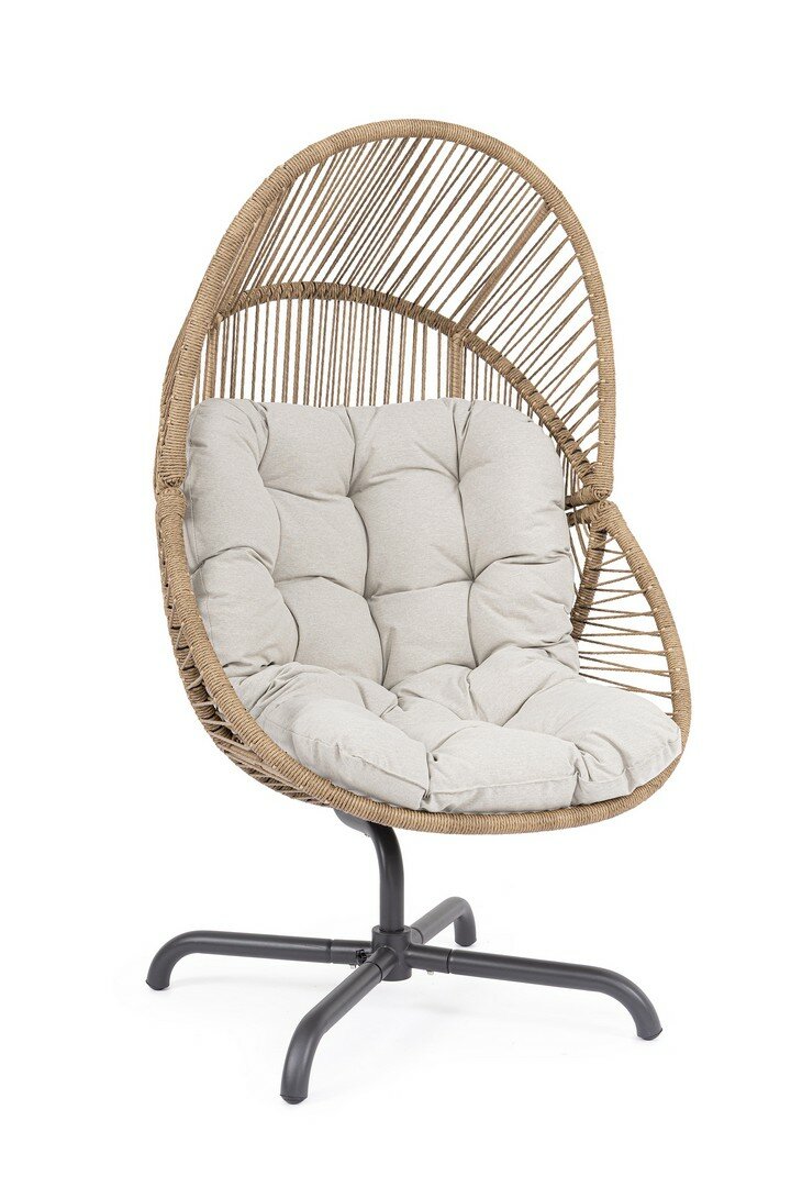 Swivel armchair PALAWAN, anthracite