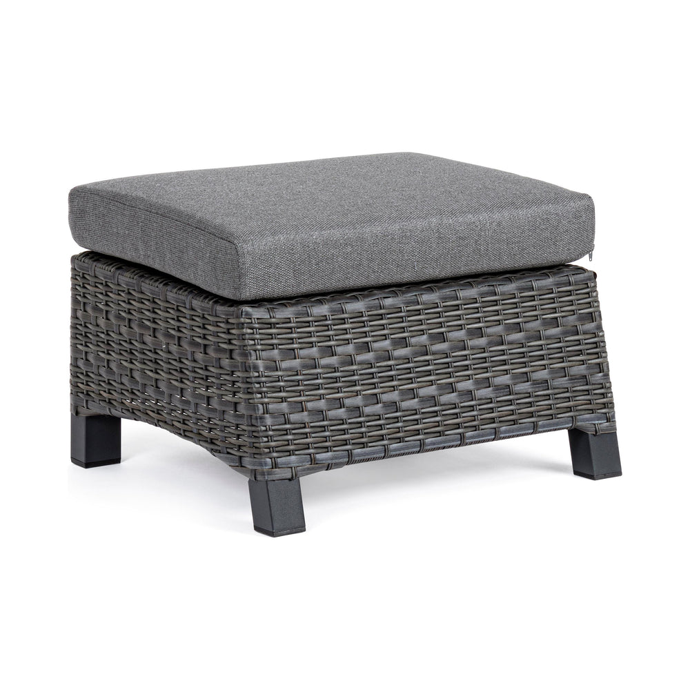 BRITTON outdoor footrest, dark grey