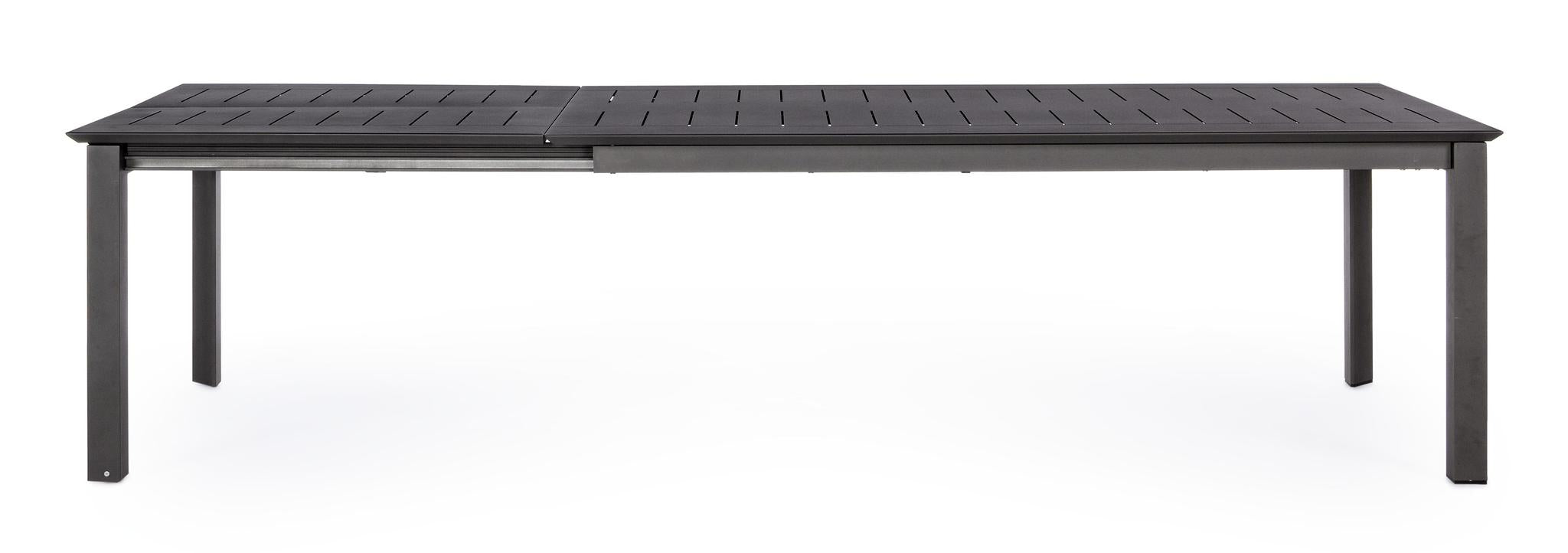 Išskleidžiamas stalas KONNOR CHARCOAL, 200–300x110 cm