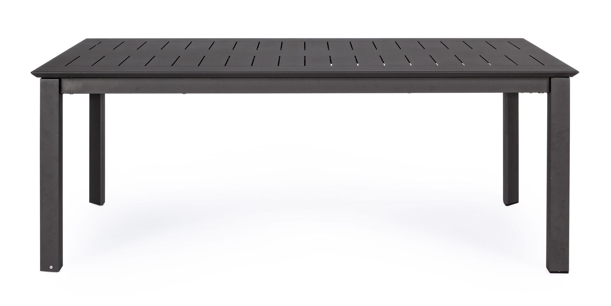 Išskleidžiamas stalas KONNOR CHARCOAL, 200–300x110 cm