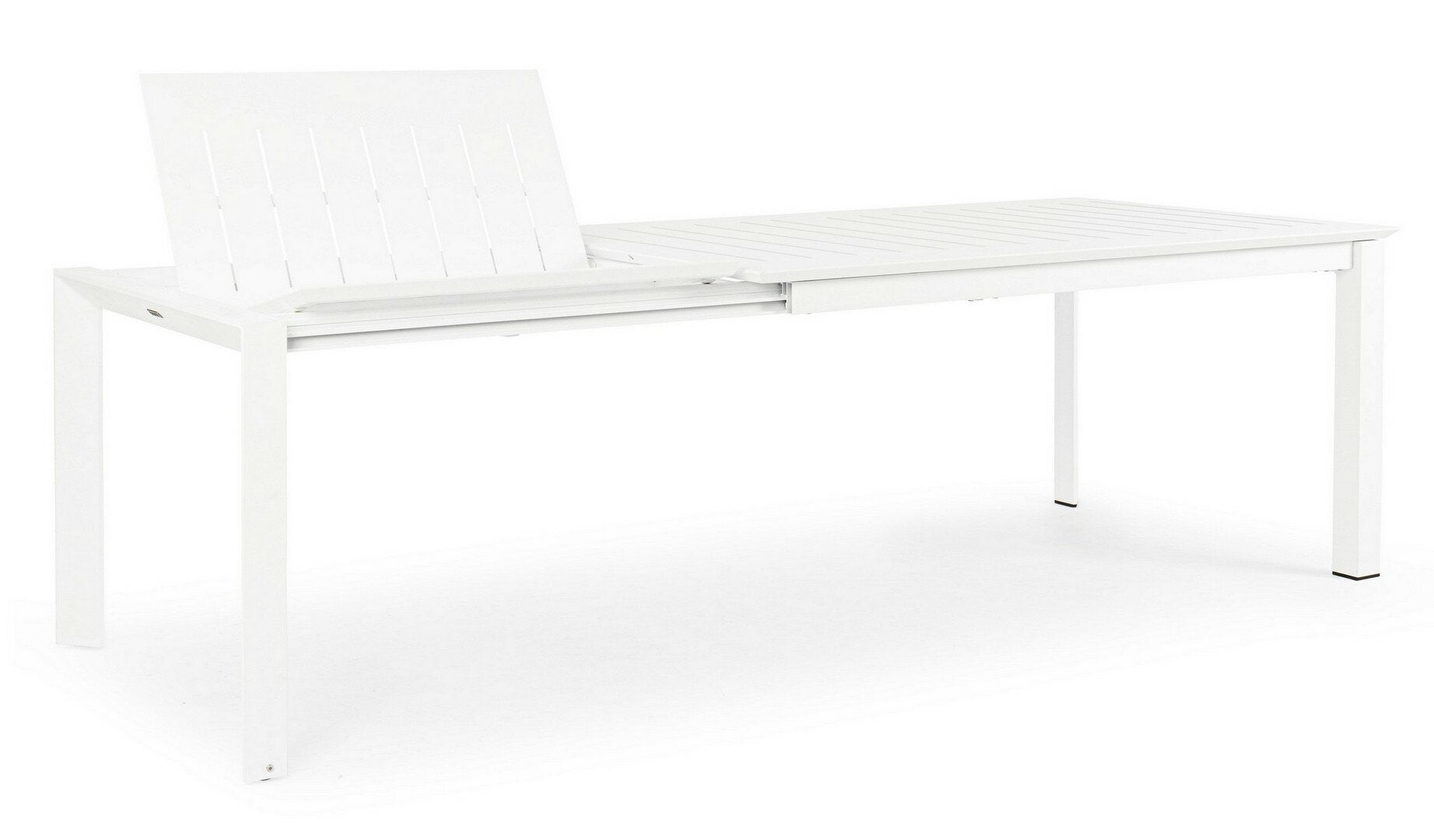 Izvelkams galds KONNOR, balts, 160-240 cm