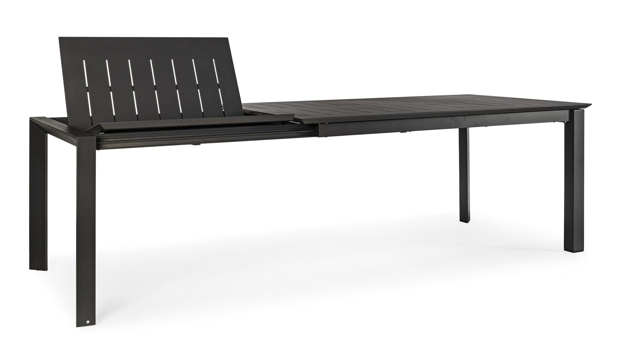 Išskleidžiamas stalas KONNOR, CHARCOAL spalva