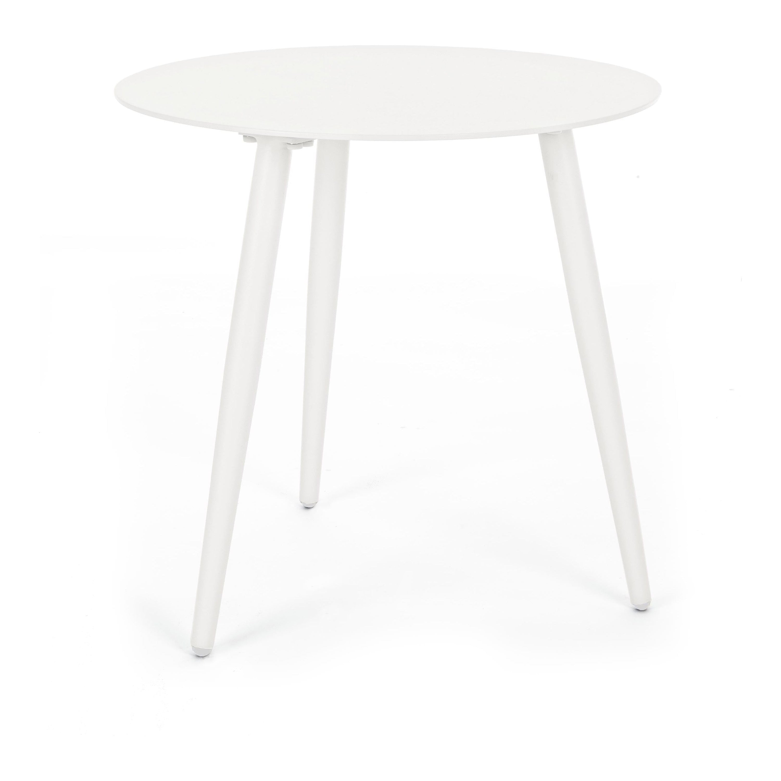 RIDLEY lauko kavos staliukas, Ø50cm, baltas
