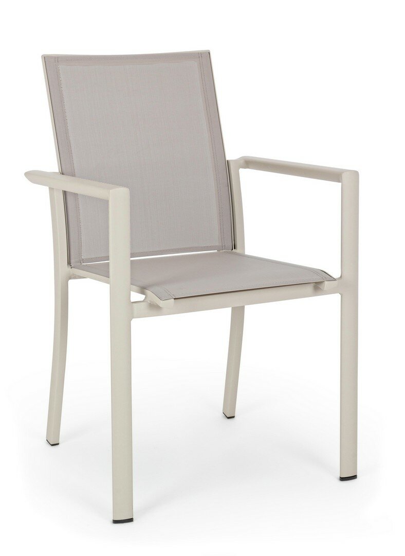 Garden chair KONNOR, rattan, stackable
