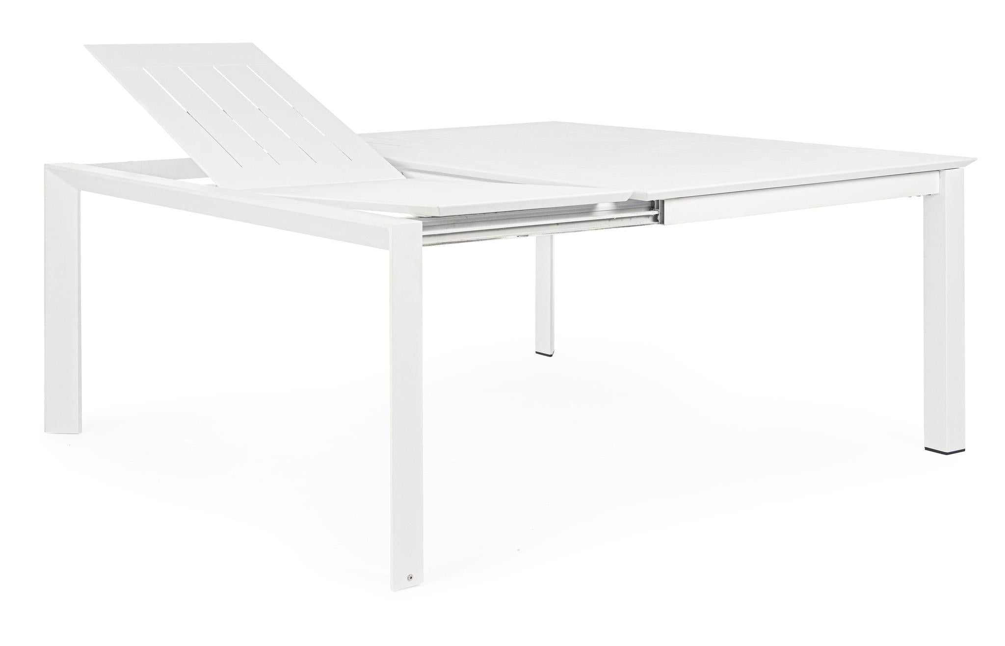 Išskleidžiamas stalas KIPLIN WHITE, 160–210x110 cm