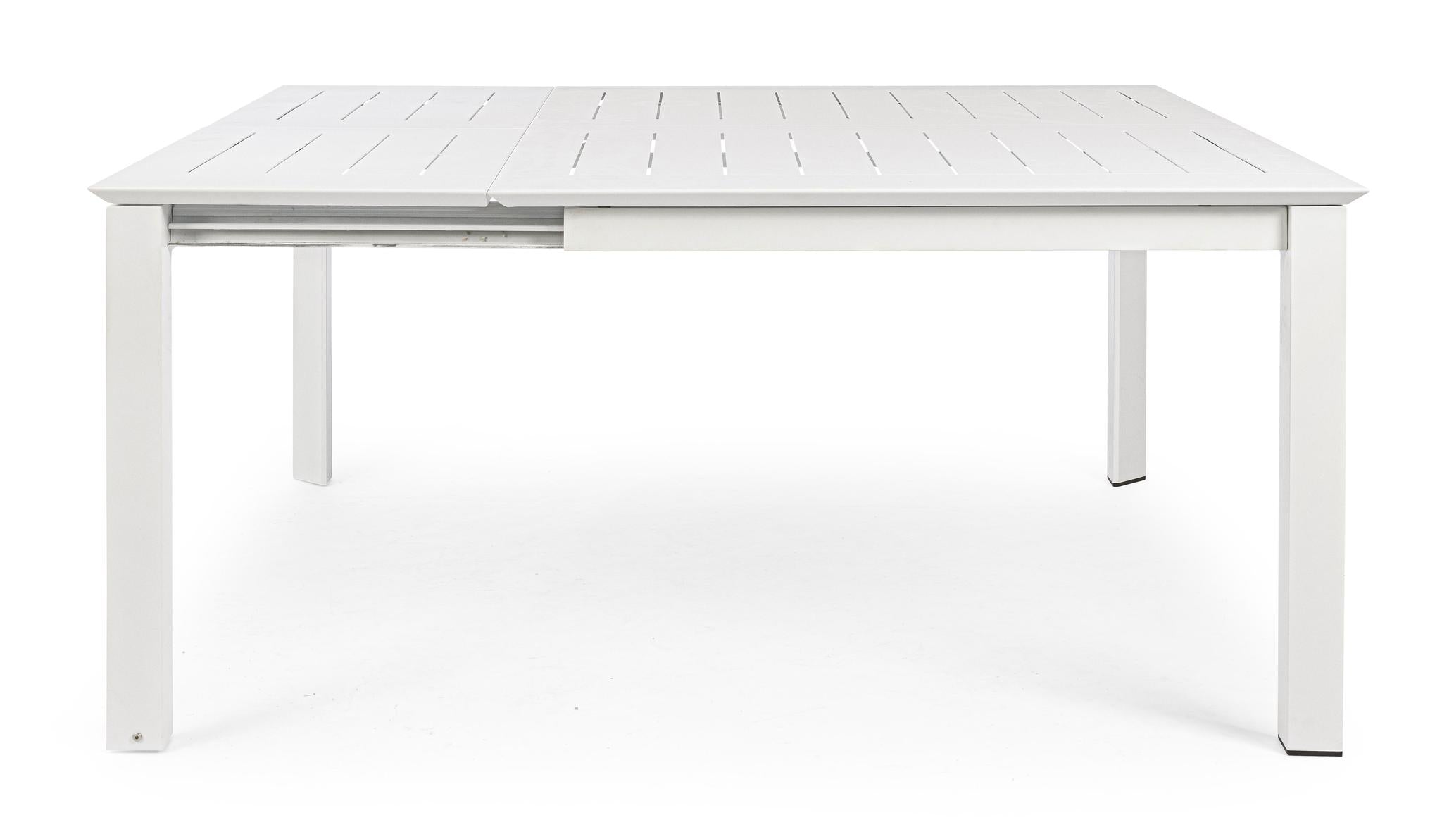 Išskleidžiamas stalas KIPLIN WHITE, 160–210x110 cm