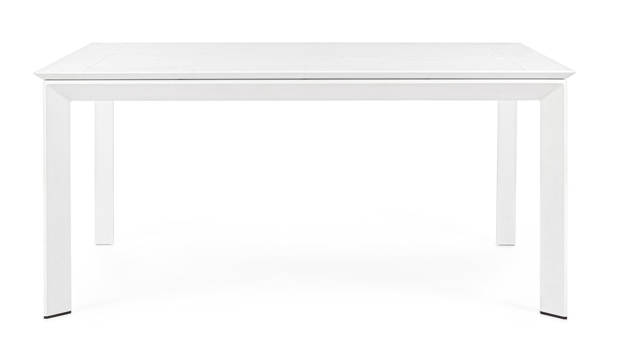 Išskleidžiamas stalas KIPLIN WHITE, 160–210x110 cm