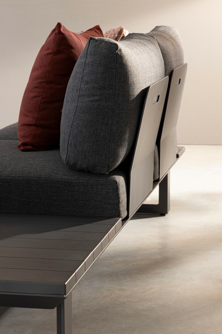 Corner sofa KONNOR, anthracite