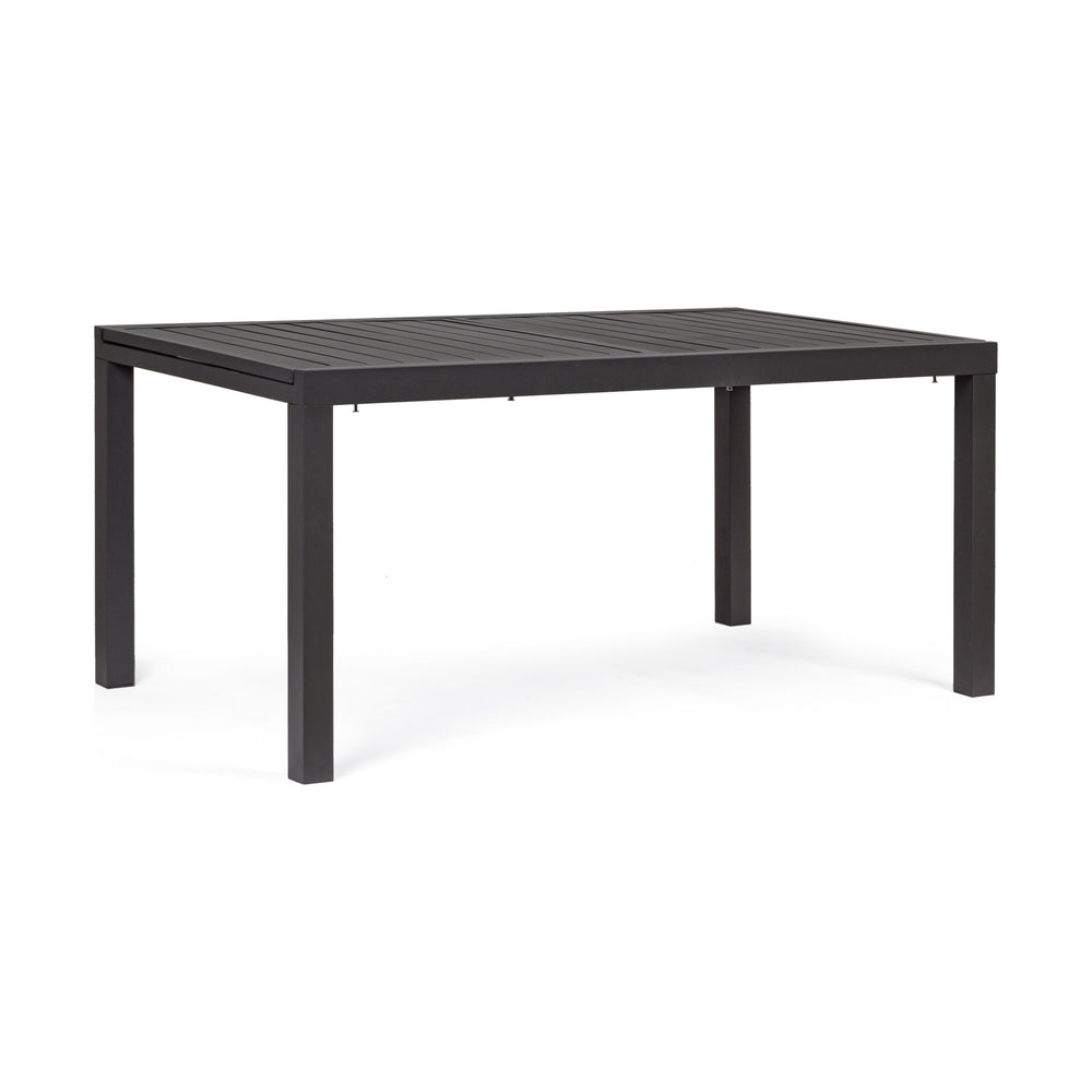 Lauko valgomojo stalas HILDE CHARCOAL, 160-240 X 90