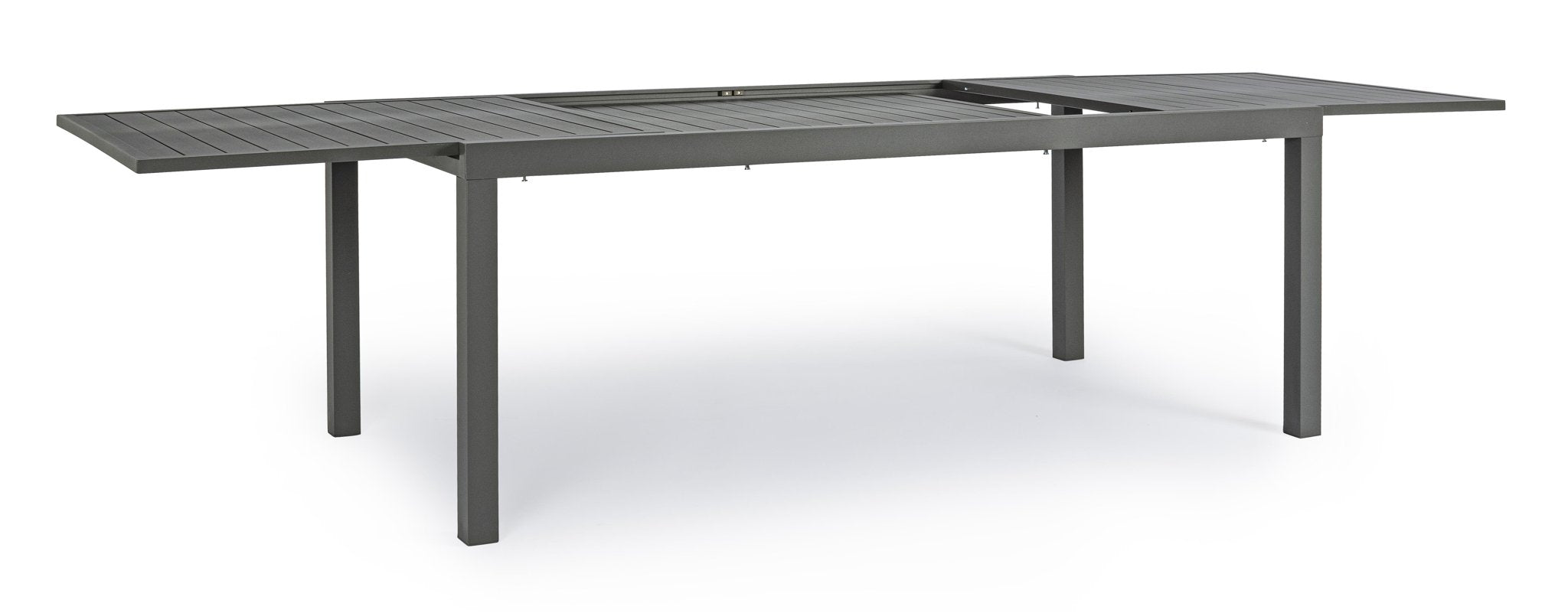 Išskleidžiamas lauko stalas HILDE, grafito spalvos 200–300x100