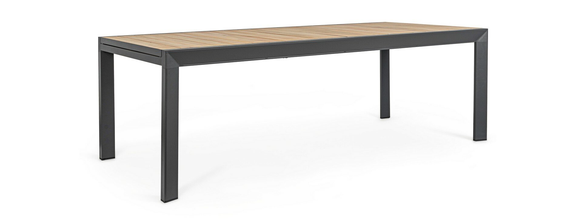 Išskleidžiamas stalas BELMAR, antracitas, 220-340 cm