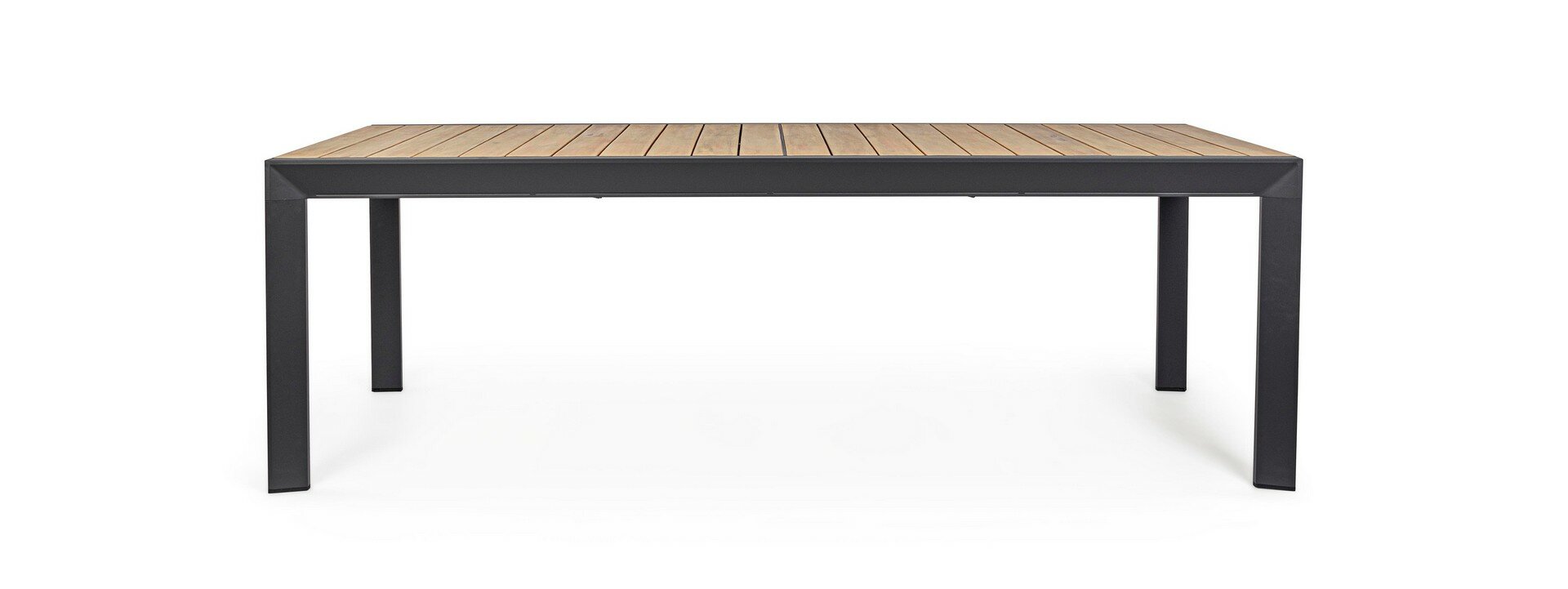 Išskleidžiamas stalas BELMAR, antracitas, 220-340 cm