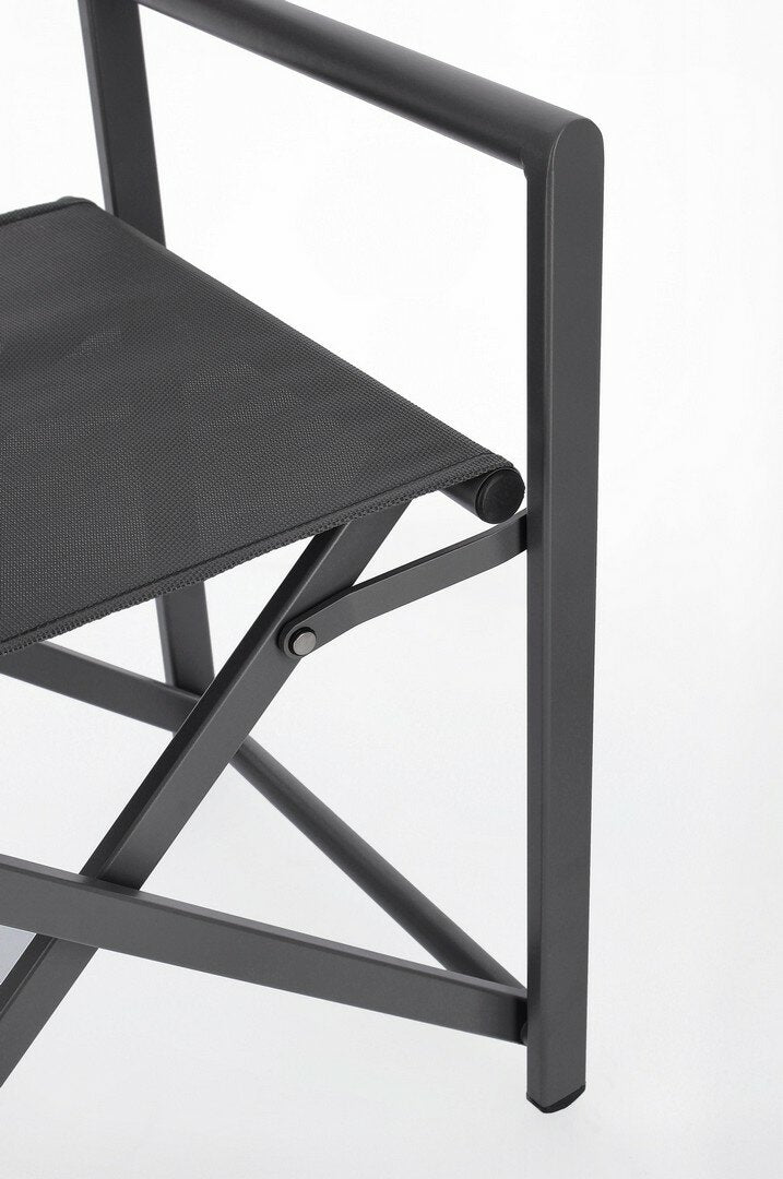 Folding chair TAYLOR, anthracite, textilene