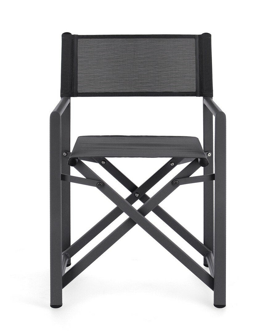 Folding chair TAYLOR, anthracite, textilene