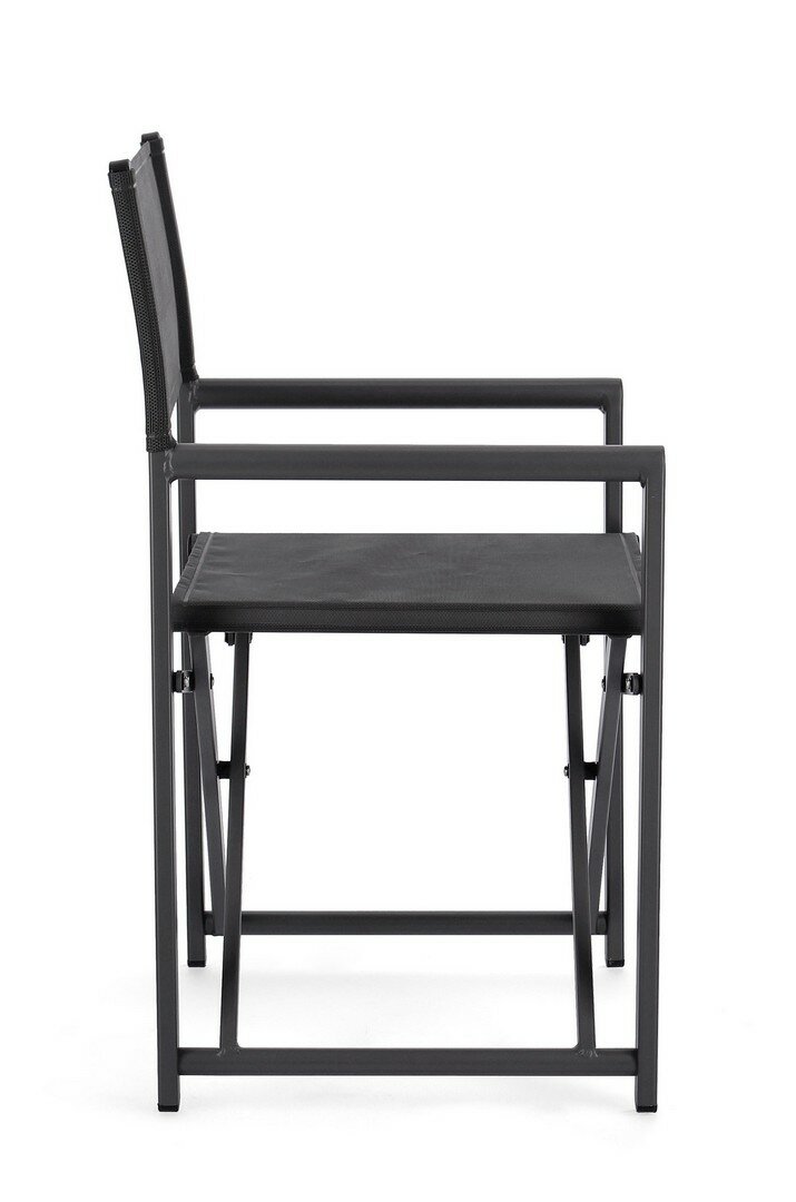 Folding chair TAYLOR, anthracite, textilene