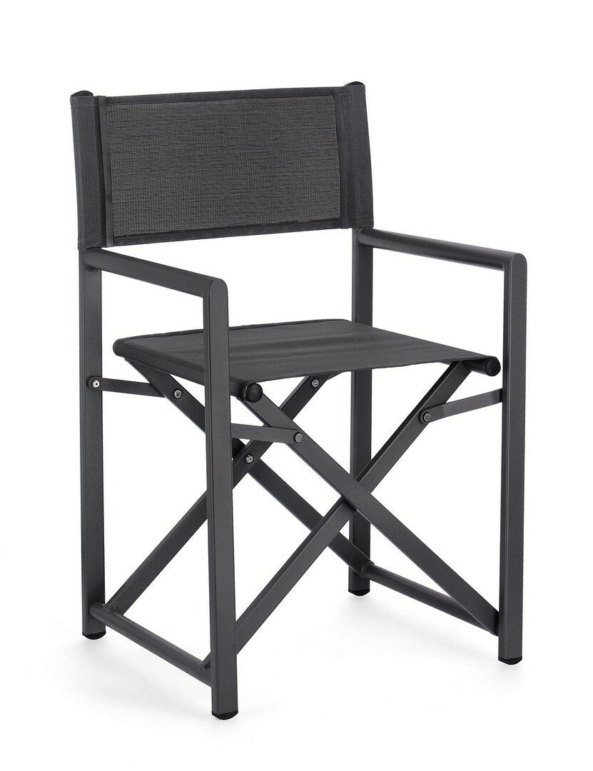 Folding chair TAYLOR, anthracite, textilene