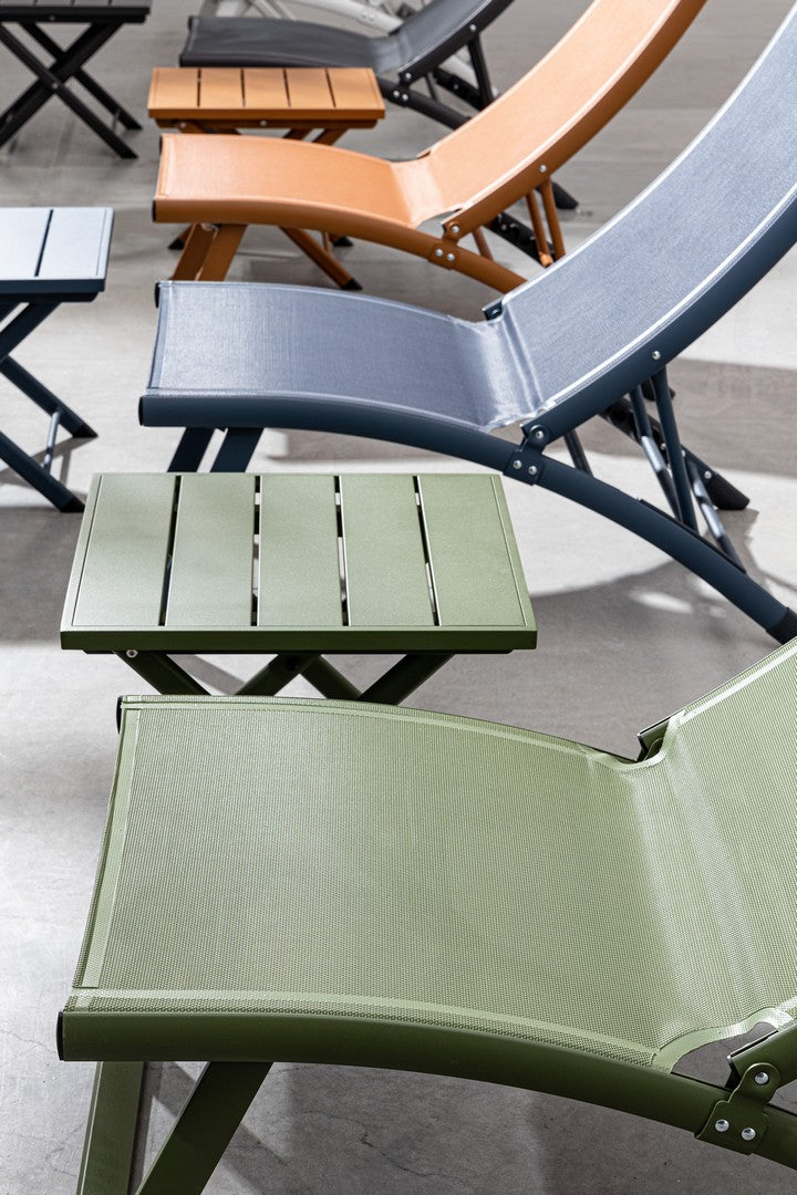 Garden armchair TAYLOR, dark blue