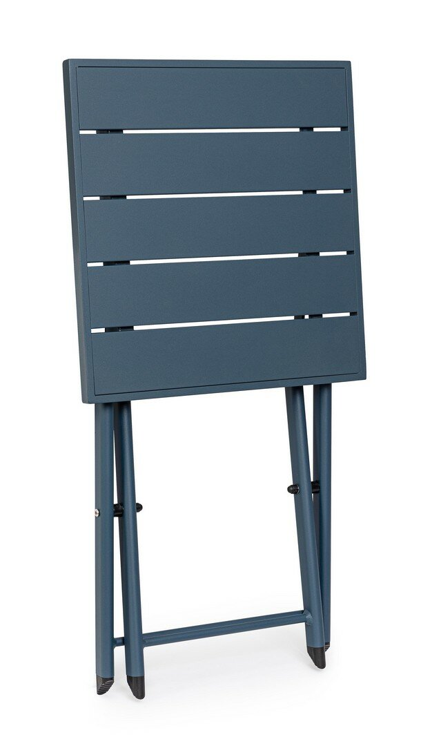 Coffee table TAYLOR, dark blue, foldable