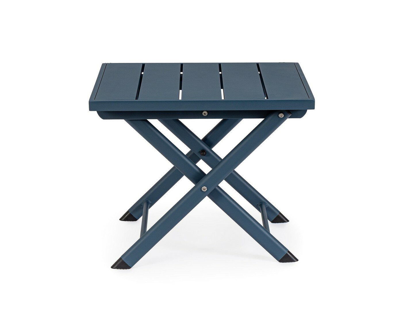 Coffee table TAYLOR, dark blue, foldable